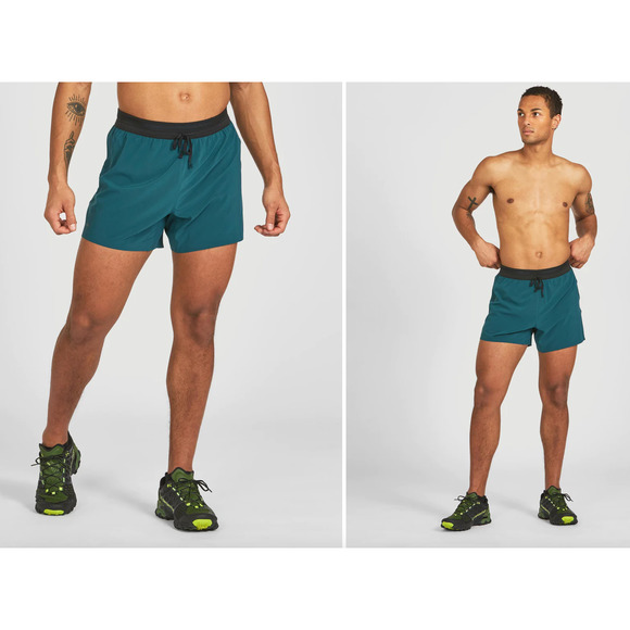 Janji Shorts Janji Teal Green 5 Running Shorts Builtin Brief Liner